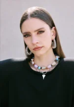 WHIRL EARRINGS (silver) - Image 2