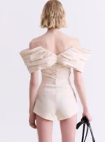 CREAM CORSET TOP - Image 2