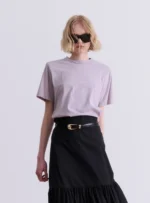 LILAC COTTON T-SHIRT - Image 2