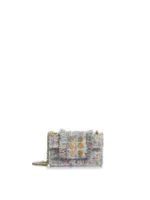 The New Yorker Micro – Multi Blue Tweed - Image 2