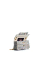 The New Yorker Micro – Multi Blue Tweed - Image 4