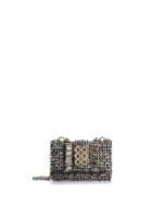 The Lucerne Mini – Black & White Raffia - Image 2