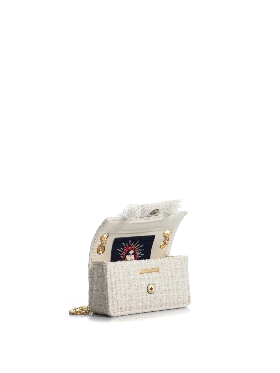 The New Yorker Micro – White Tweed - Image 3