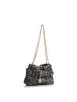 The Pepper Mini – Black & White Raffia - Image 2