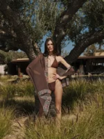 LOUNGE SOLEIL BROWN PAREO