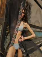 LOUNGE SOLEIL DARK BLUE PAREO