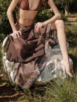 LOUNGE SOLEIL BROWN PAREO - Image 2