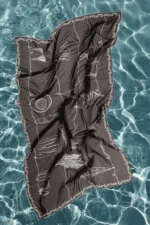 SUMMERLINES BLACK PAREO - Image 3