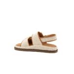 Maya - Pearl | Raffia sandals ALIBI - Image 3