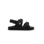 Vera - Black | Raffia Sandals ALIBI - Image 2