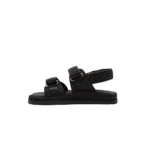Vera - Black | Raffia Sandals ALIBI - Image 3