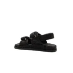 Vera - Black | Raffia Sandals ALIBI - Image 4